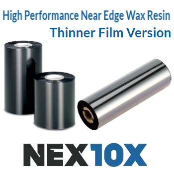 NEX10X High Performance Wachs-Harz Thermotransferfolie